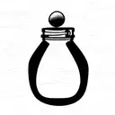 moonshine jar  tattoo design idea