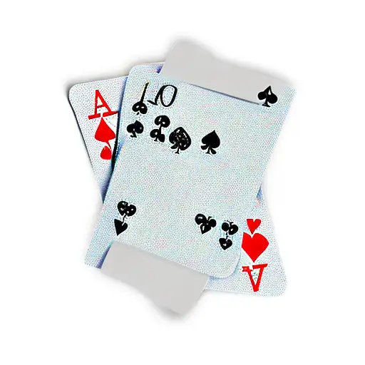 poker love cards pocket aces tattoo design idea