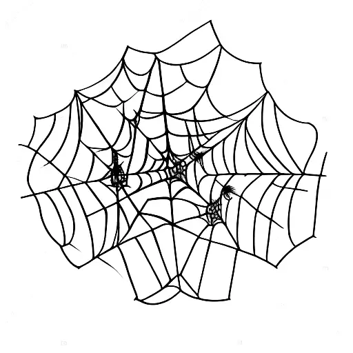 A small spider web intertwined with delicate flowers for front forearm  tattoo design idea