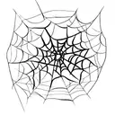 A small spider web intertwined with delicate flowers for front forearm  tattoo design idea