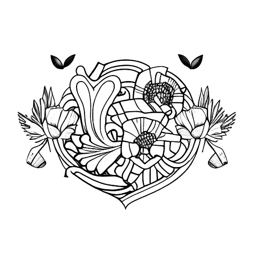 poland with poppy flowers  tattoo design idea