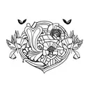 poland with poppy flowers  tattoo design idea