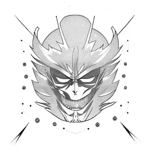 bleach ichigo hollow tattoo design idea