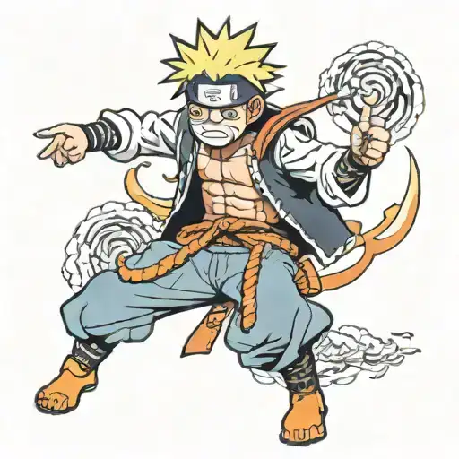 pain Naruto characters tattoo design idea