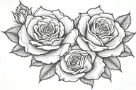rose tattoo tattoo design idea