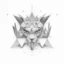 impossible shape tattoo design idea