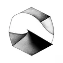 impossible shape tattoo design idea