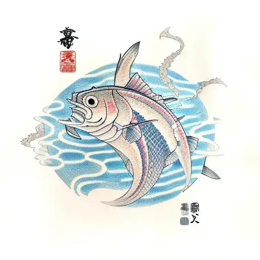 Ichthys tattoo design idea