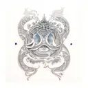 Ichthys tattoo design idea