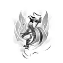 akali  tattoo design idea