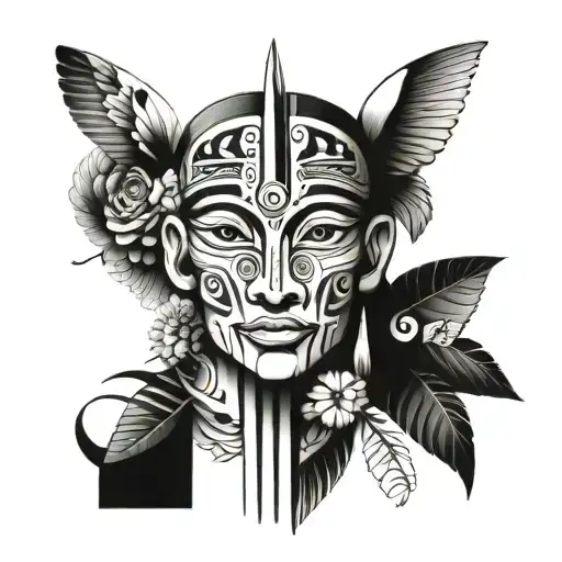 totem pole tattoo featuring subtle nods to family and the things I love   tattoo design idea
