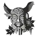 totem pole tattoo featuring subtle nods to family and the things I love   tattoo design idea