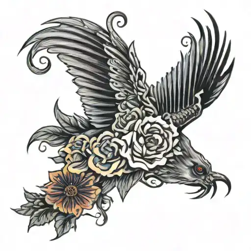 Hope: hold on pain ends open tattoo design idea