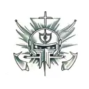 crusader  tattoo design idea