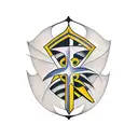 crusader  tattoo design idea