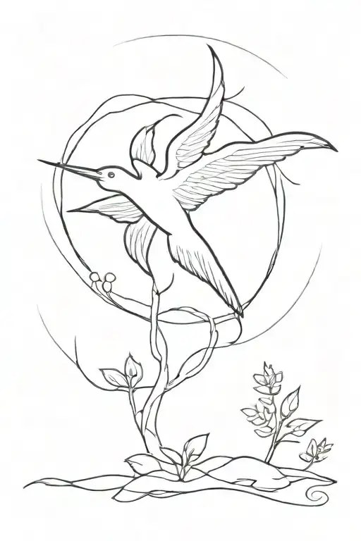 nature, freedom, certainty, joy, positivity, water, air, tattoo design idea