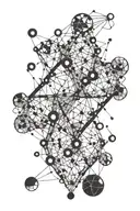 lsd molecule formula break tattoo design idea