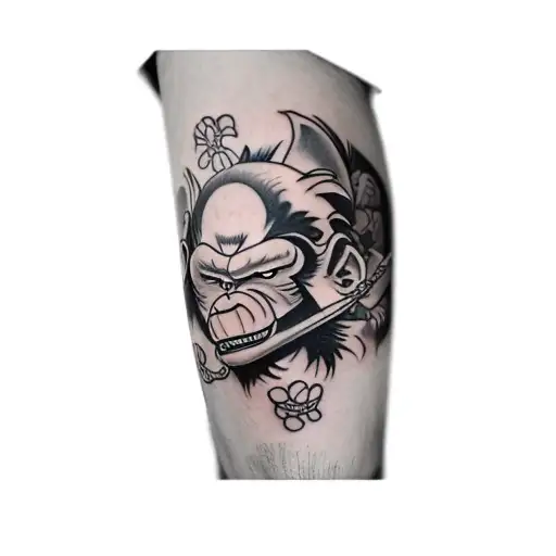 monkey D. Lufffy recebendo o chapéu do Shanks tattoo design idea