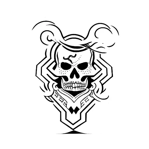live or die tattoo design idea