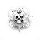 live or die tattoo design idea