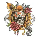 "connected to everything attached to nothing"  tattoo design idea