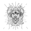 triathlon race tattoo design idea