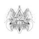 triathlon race tattoo design idea