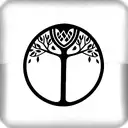 hourglass with tree of life tattoo design idea