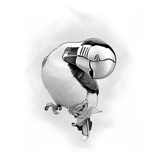 unique toucan tattoo tattoo design idea