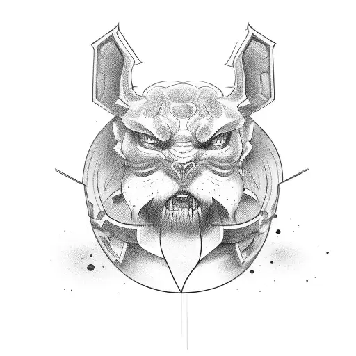 Seoul gaming chef tattoo design idea