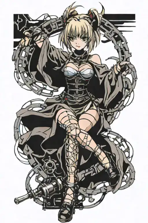 Himiko Toga tattoo design idea