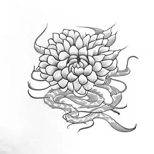 Tattoo Design Chrysanthemum Stock Illustrations – 1,505 Tattoo Design  Chrysanthemum Stock Illustrations, Vectors & Clipart - Dreamstime