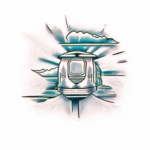 rail road spike tattoo tattoo design idea