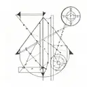 physics and christianity forearm tattoo design idea