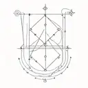 physics and christianity forearm tattoo design idea