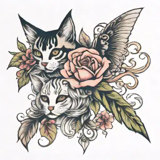 Christina and Megan tattoo design idea