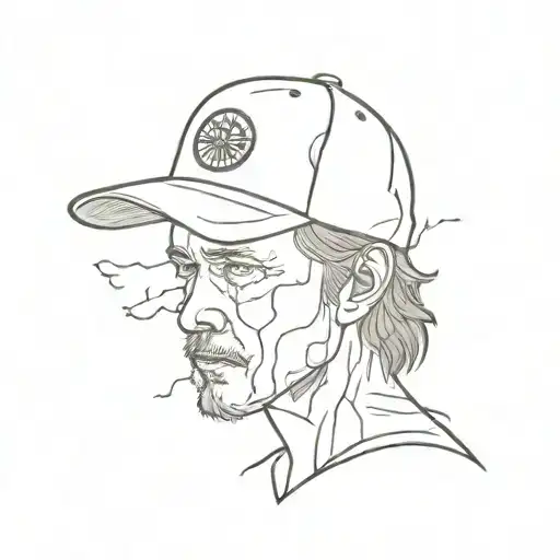 the walking dead tattoo design idea