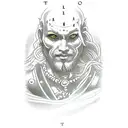 the fool tarot card tattoo design idea