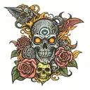 black ops zombies tattoo design idea