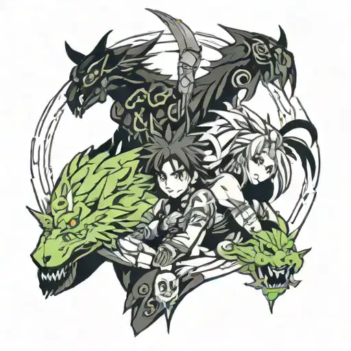 667 tattoo design idea