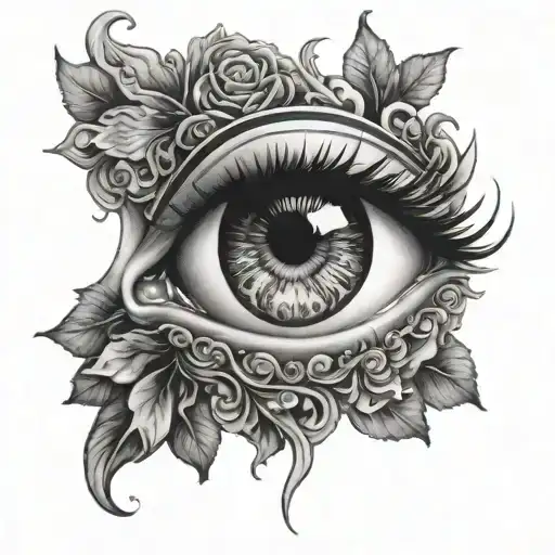 eye womb tattoo design tattoo design idea