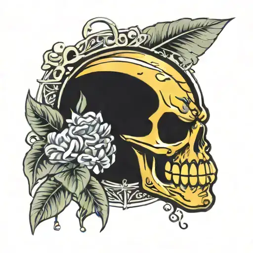 mango destruction tattoo design idea