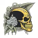 mango destruction tattoo design idea