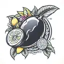 mango destruction tattoo design idea