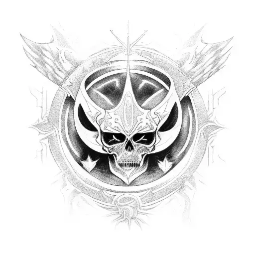 Bloodshed Across The Empyrean Altar Beyond The Celestial Zenith tattoo design idea