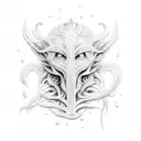 nyarlathotep  tattoo design idea