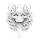 nyarlathotep  tattoo design idea