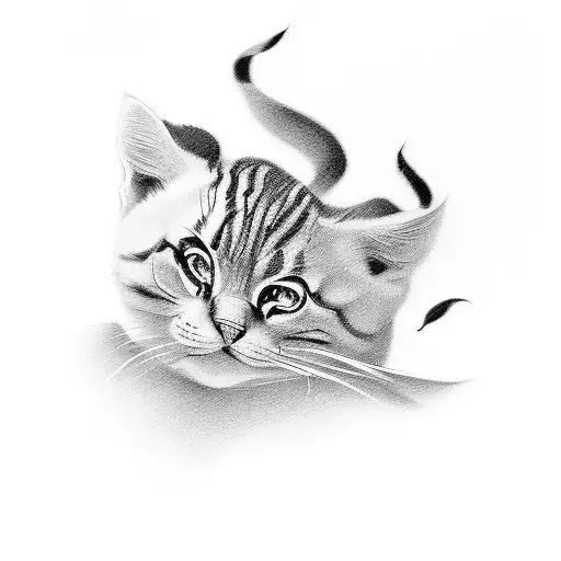 family mom son tattoo design idea