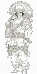 one piece tattoo design idea