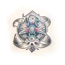 v8 engine tattoo design idea